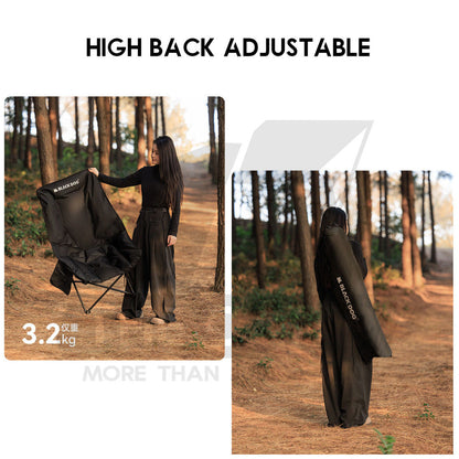 Blackdog Foldable Chair Camping Outdoor Foldable Folding Moon Chair Tent Table Flysheet Black CBD2300JJ020 CBD2300JJ026
