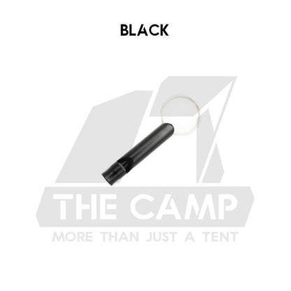 Aluminum Alloy High Pitched Whistle Dual Frequency Hi Pitch Survival Dual Tube Outdoor Hiking Camping EDC Tools Keychain