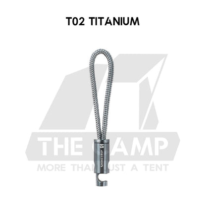 Shinetrip Paracord Hanging Clip Strap Tactical Style Spring Clips Multipurpose Hanging Rope Strap A515