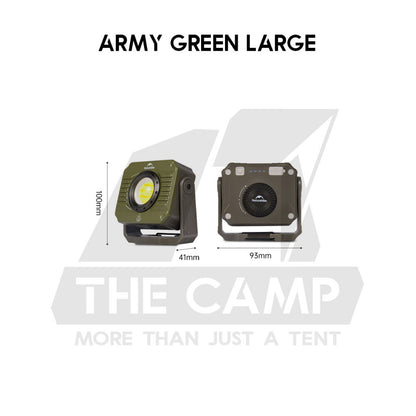 Naturehike Floodlight Lamp Large / Mini Pocket Hanging Light Outdoor Camping Lampu Spotlight CNK2300012 CNK2450ZM014