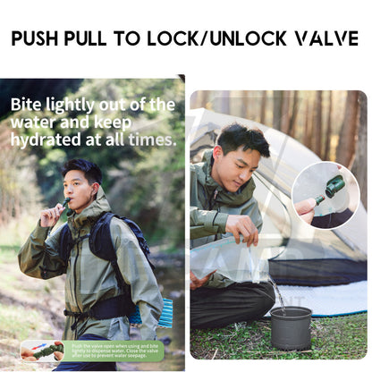 Naturehike TPU Drinking Water Bag 1.5L 2L 3L Bucket Hiking Cycling Outdoor Camping Beg Air CNK2450CF011