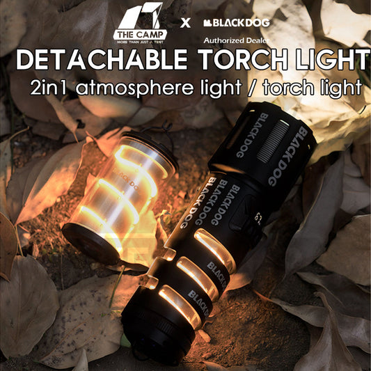 Blackdog Detachable Torch Light Atmosphere Light 2 in 1 Outdoor Camping LED Lamp Lantern Lampu CBD2450ZM011