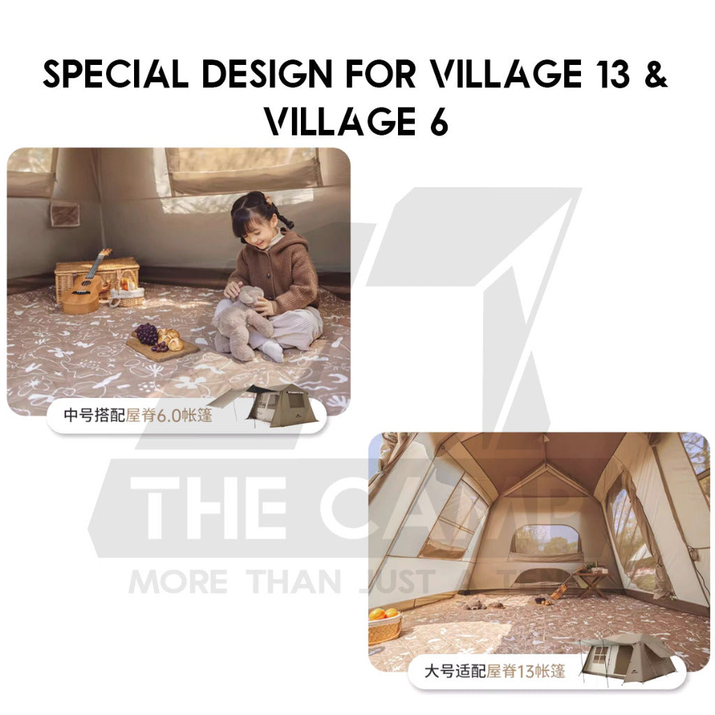Naturehike Ultrasonic Carpet Mat for Village 13 Village 6 Outdoor Camping Picnic Tent Waterproof Vicore CNK2350WS010