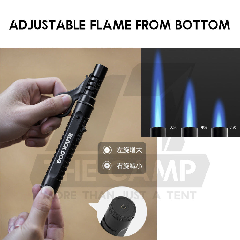 Blackdog Torch Lighter Blue Jet Flame Gun Outdoor Camping Butane Gas Burner Portable Pemetik Api CBD2550PJ010