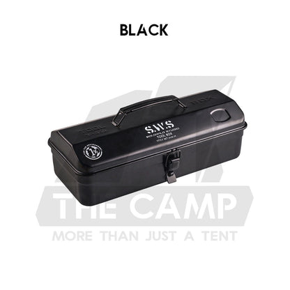 Wellhike SWS Tactical Tool Box Optional PU Handle Wood Plate Inner Bag Kettle Soto Stove Outdoor Camping Storage Case