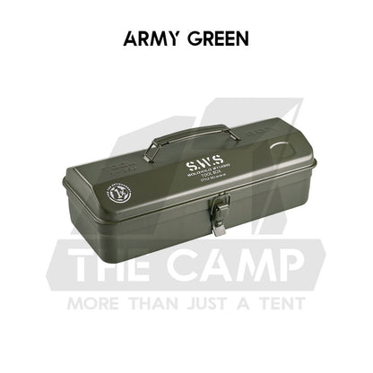 Wellhike SWS Tactical Tool Box Optional PU Handle Wood Plate Inner Bag Kettle Soto Stove Outdoor Camping Storage Case
