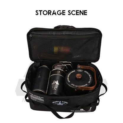 Wellhike SWS Tactical Storage Bag for Kettle Pot Utensil Outdoor Camping Cookware Equipment Stove Organizer Beg