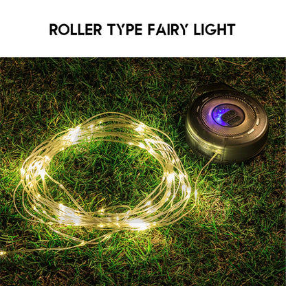 Blackdog LED Roller Fairy Light Fast Pull Bulb Ball String 10m Outdoor Camping Wedding Decoration CBD2450ZM017
