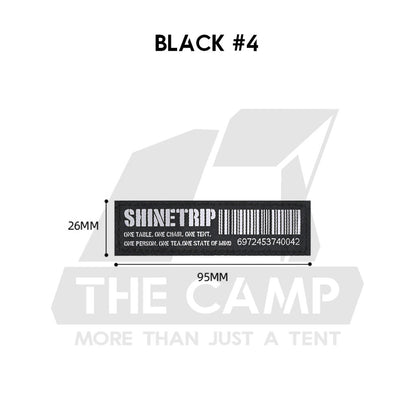 Shinetrip ST05 Tactical Velcro Patch Nylon Metal Military Badge Sticker Outdoor Camping Gas Cover Sleeve Chair Table Bag