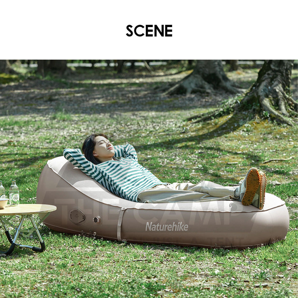 Naturehike Inflatable Sofa Bed Outdoor Camping Chair Single Double Bed Mattress Table Flysheet Tarp Pump CNK2300DZ020
