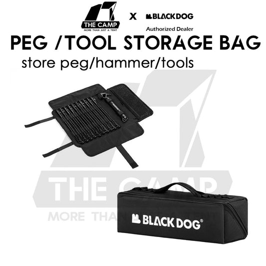 Blackdog Peg Bag Portable Tool Storage Case Large Capacity Camping Accessories Outdoor Nail CBD2450XB020 BD-SNB001