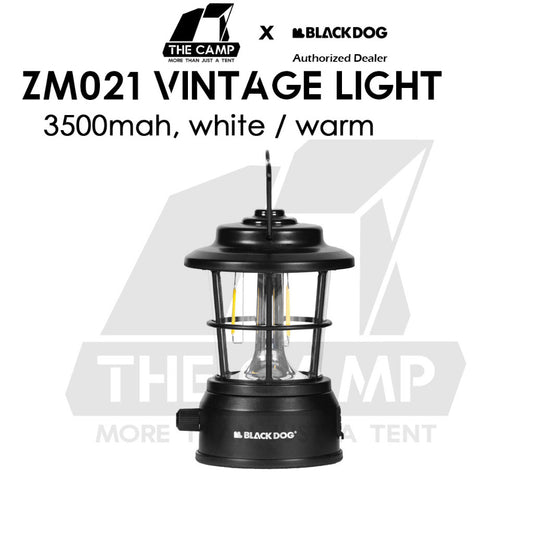 Blackdog ZM021 Vintage Light Outdoor Camping LED Lantern 3600mah Atmosphere Lampu Waterproof CBD2450ZM021