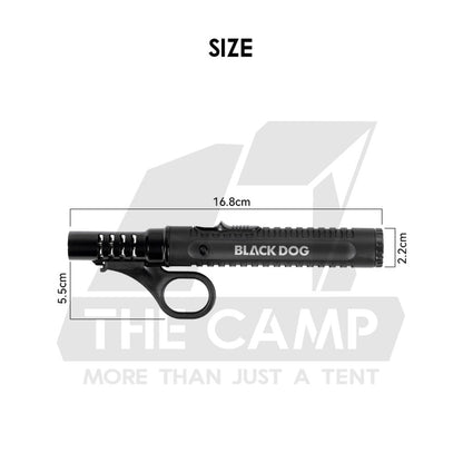 Blackdog Torch Lighter Blue Jet Flame Gun Outdoor Camping Butane Gas Burner Portable Pemetik Api CBD2550PJ010