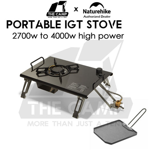 Naturehike IGT Gas Stove 4000W Stainless Steel Portable Module Modular Outdoor Camping Folding Burner Picnic NH20RJ001
