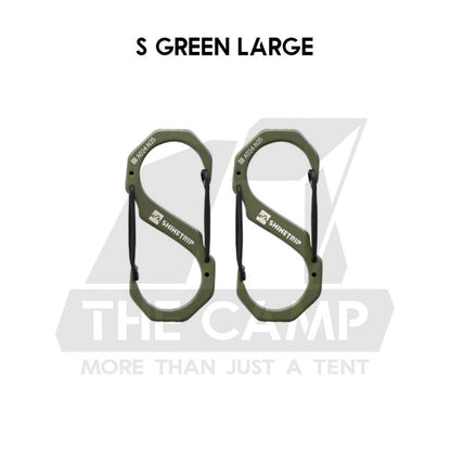 Shinetrip Carabiner S type D type Tactical Design Stainless Steel /  Aluminium Alloy Buckle Clip Key Chain Outdoor