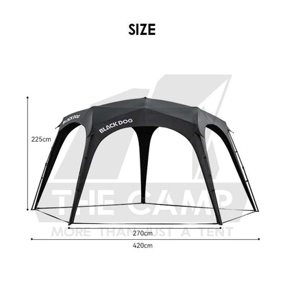 Blackdog Pentagon Starry Auto Dome Shelter Quick Opening Inner Tent Door Mesh Cloth Groundsheet CBD2550WS028