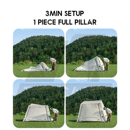 Naturehike Car Rear Air Tent AIR 7.0 with Extra Flysheet Awining Projector Khemah CNK2350WS022