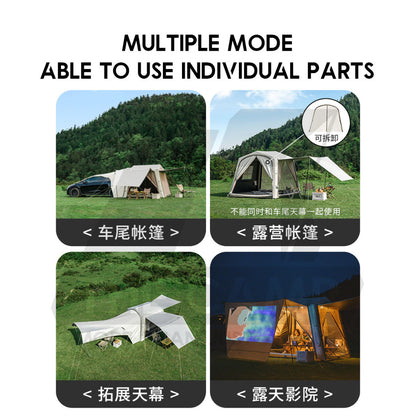 Naturehike Car Rear Air Tent AIR 7.0 with Extra Flysheet Awining Projector Khemah CNK2350WS022