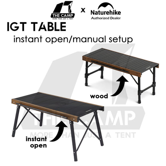 Naturehike IGT Outdoor Combination Table Camping Detachable Kitchen Table Folding Stove BBQ Rack NH21JU011 CNK2300JJ016