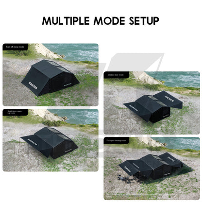 Blackdog Air Tent 500 x 400cm Large Inflatable PVC Air Pillar Outdoor Camping Black KunPeng Khemah Angin CBD2550WS012