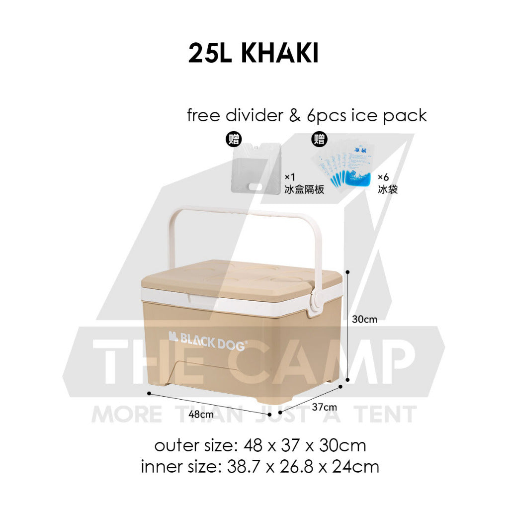 Blackdog Portable Cooler Box Ice Box 5L 13L 17L 25L 26L Camping Outdoor Picnic Food Storage Box Freezer CBD2450CF013