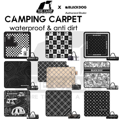 Blackdog Camping Picnic Carpet Black Portable Mat Waterproof Outdoor CBD2300DZ013 BD-YCD002 BD-YCD003 BD-DZ23001