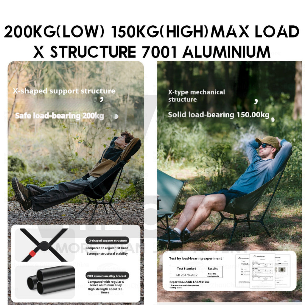 Naturehike Quick Open Moon Chair YL01 Yamami Ultra Lightweight Outdoor Camping Hiking Kerusi CNK2550JJ013
