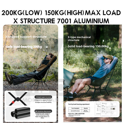 Naturehike Quick Open Moon Chair YL01 Yamami Ultra Lightweight Outdoor Camping Hiking Kerusi CNK2550JJ013