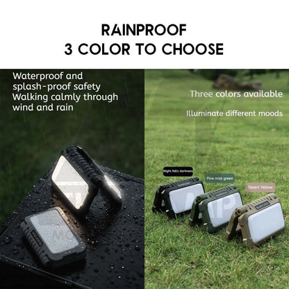 Blackdog Dual Side Foldable Light with Tripod Outdoor Camping Hanging LED Floodlight Latern Lampu CBD2550ZM033