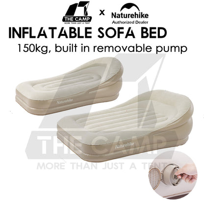 Naturehike Inflatable Sofa Bed Outdoor Camping Chair Single Double Bed Mattress Table Flysheet Tarp Pump CNK2300DZ020