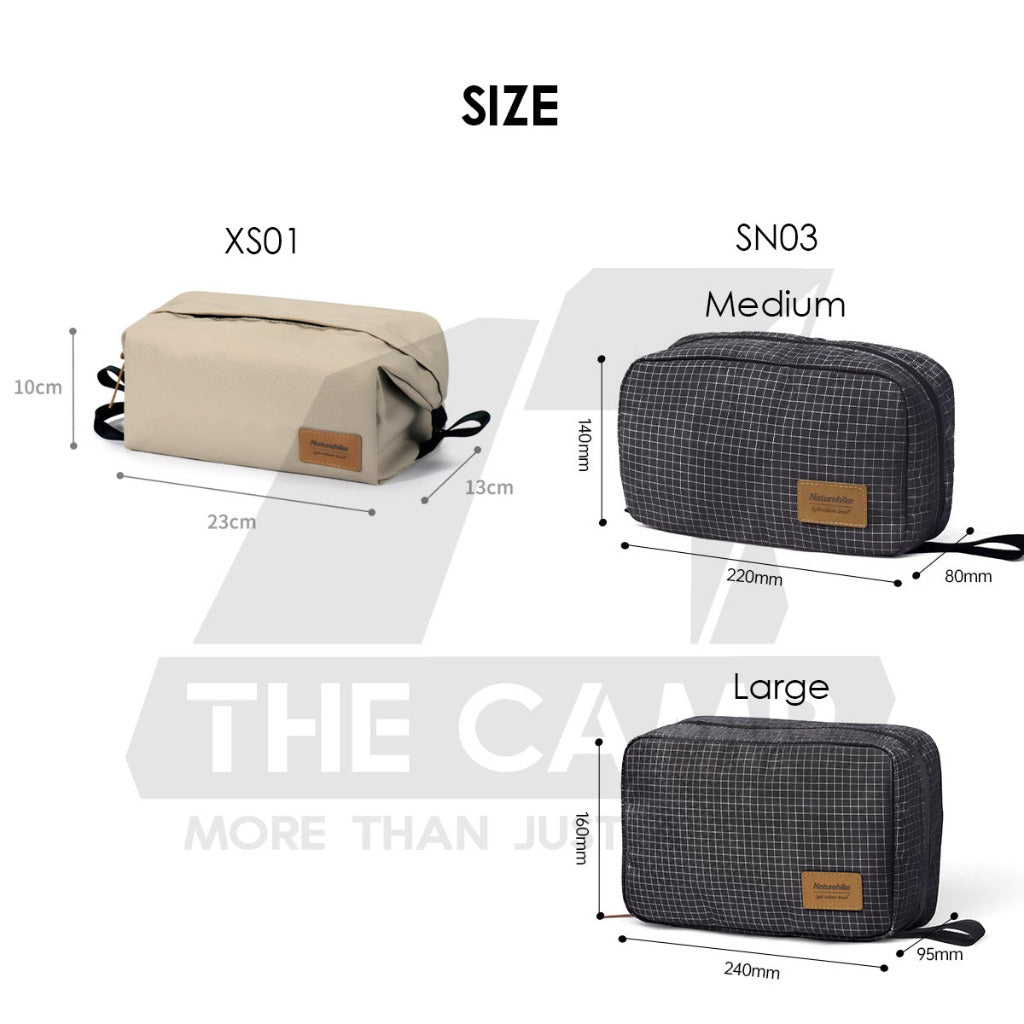 Naturehike Square Toiletry Bag Outdoor Business Trip Wash Bag Travel For Business Waterproof Cosmetic Bag NH21LX001