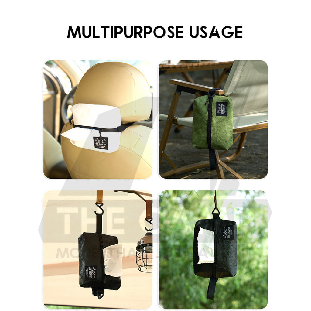 Multipurpose Tissue Bag Outdoor Camping Storage Toiletry Ultilities Beg Pouch Hanging Tool Bag