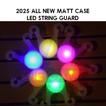LED String Guard Light Mini Outdoor Camping Rope Hanging Warning Lamp Flashlight Safety Silicone Lampu Tali Battery