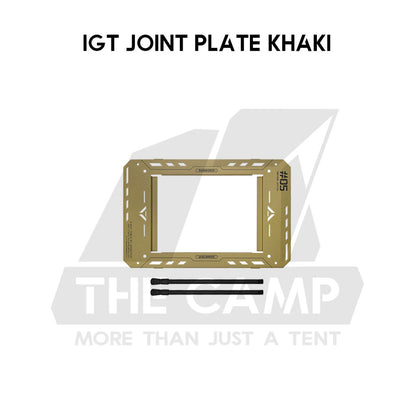 Shinetrip Starship 3 Plate Table Tactical Style IGT Expandable with Accessories Side Rack Stove BBQ Stand Meja