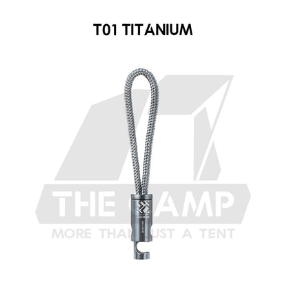 Shinetrip Paracord Hanging Clip Strap Tactical Style Spring Clips Multipurpose Hanging Rope Strap A515