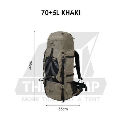 Naturehike Hiking Backpack Bag 40L+5L 60L+5L 70L+5L Climbing Waterproof with Rain Cover NH70B070-B NH19BP095 NH20BB113