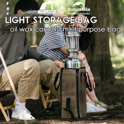 Naturehike Light Storage Bag Multipurpose Outdoor Camping Portable Lantern Bag Kerosene Light Beg NH21YW125