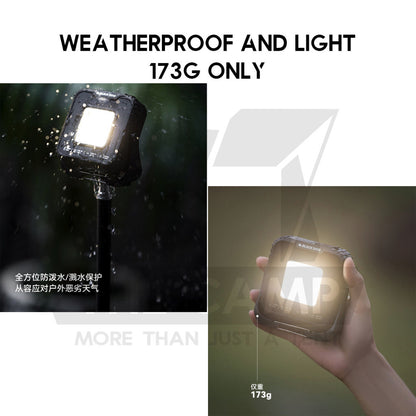 Blackdog Double Sided Light Outdoor Camping Lamp 5000mah Waterproof 1000lm UltraBright Magnet Hanging CBD2450ZM019