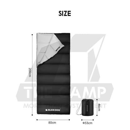 Blackdog Sleeping Bag Envelope Portable Ultralight Double Joinable Outdoor Camping Mattress Bed Comforter CBD2450WS048