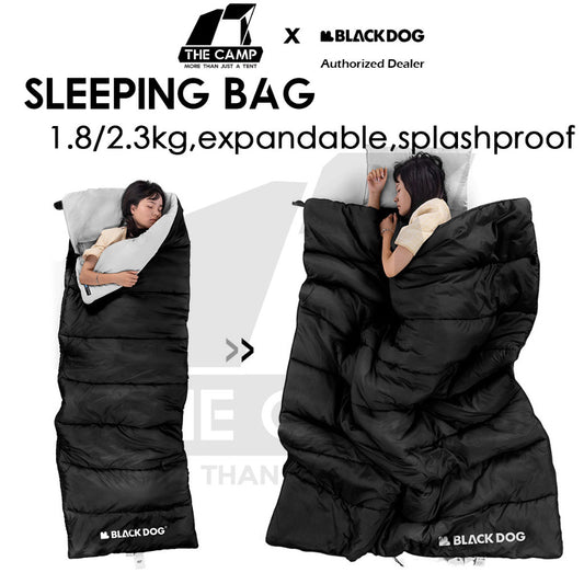 Blackdog Sleeping Bag Envelope Portable Ultralight Double Joinable Outdoor Camping Mattress Bed Comforter CBD2450WS048