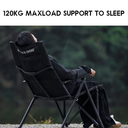 Blackdog Portable Adjustable Chair Arm Rest Reclining Recliner Outdoor Camping High Back CBD2450JJ024 CBD2450JJ042