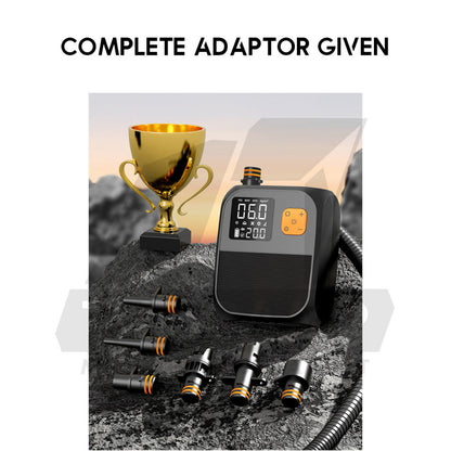 Air Pump for Air Tent SUP Board Air Bed 20PSI 8000mah Portable Electric Car Ciggy Plug