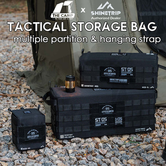 Shinetrip Tactical Storage Bag XS S M Size Outdoor Camping Molle System Kermit Chair Side Pouch Cup Holder