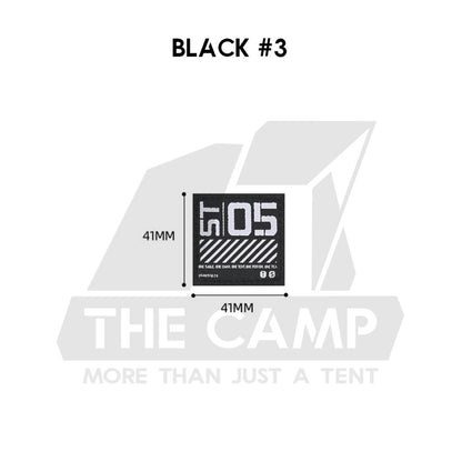 Shinetrip ST05 Tactical Velcro Patch Nylon Metal Military Badge Sticker Outdoor Camping Gas Cover Sleeve Chair Table Bag