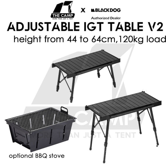 Blackdog IGT Combination Table V2 Multifunctional Aluminum Portable Outdoor Camping Folding Light Weight CBD2450JJ034