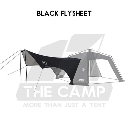 Shinetrip Auto Dome Shelter Tarp PU2000 Silver Coated Black Green Khaki Optional Door Cloth Mesh Net 3D Groundsheet Tent