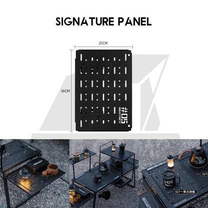 Shinetrip IGT Combination Table Module Accessories Plate Dish Rack Soto Stove Lamp Pole Spider Star Panel Tea Tray