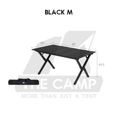 Naturehike T01 Egg Roll Table Mix Color Outdoor Camping BBQ Party Black Khaki Portable Foldable Meja CNK2550JJ018