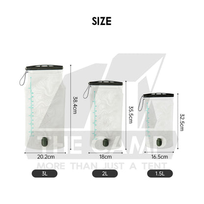 Naturehike TPU Drinking Water Bag 1.5L 2L 3L Bucket Hiking Cycling Outdoor Camping Beg Air CNK2450CF011