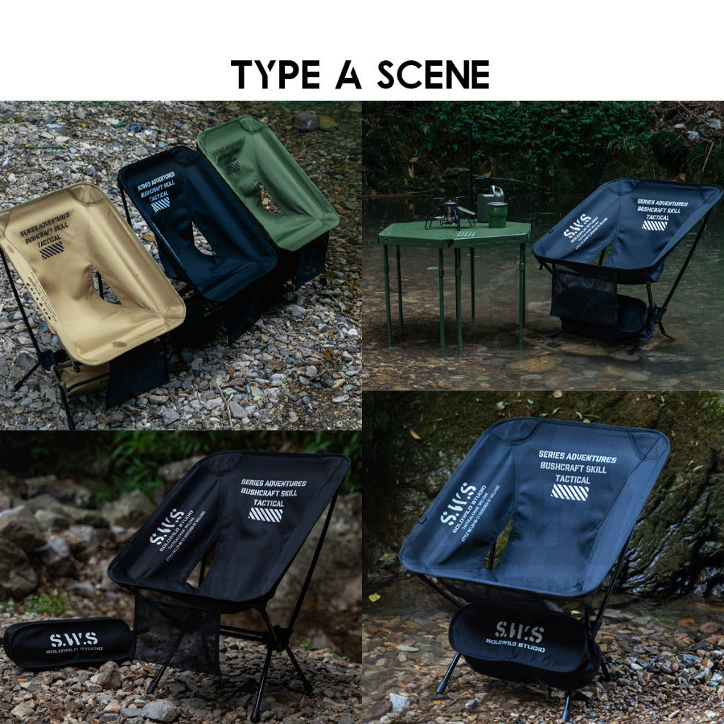 Wellhike SWS Moon Chair Foldable Outdoor Camping Compact Size Optional Sun Shade Kerusi Healing